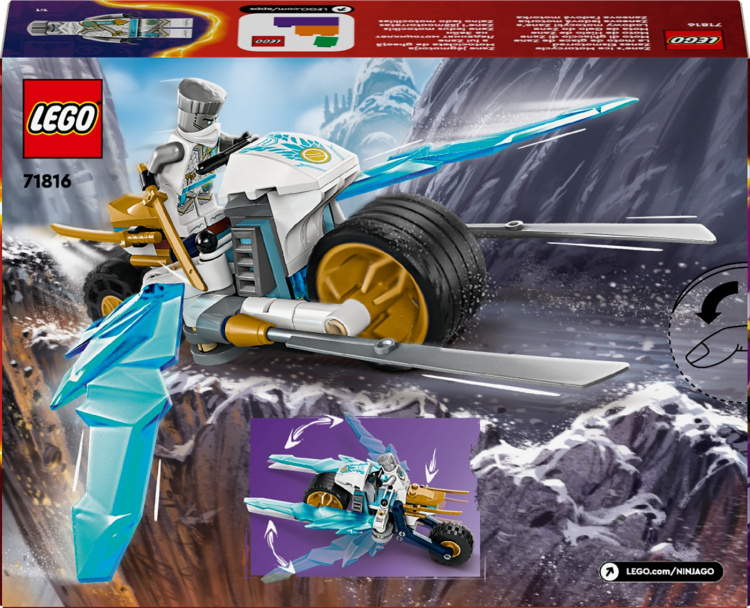 LEGO Ninjago 71816 - Zane\'s ijs motorfiets LEGO Ninjago 71816 - Zane\'s ijs motorfiets