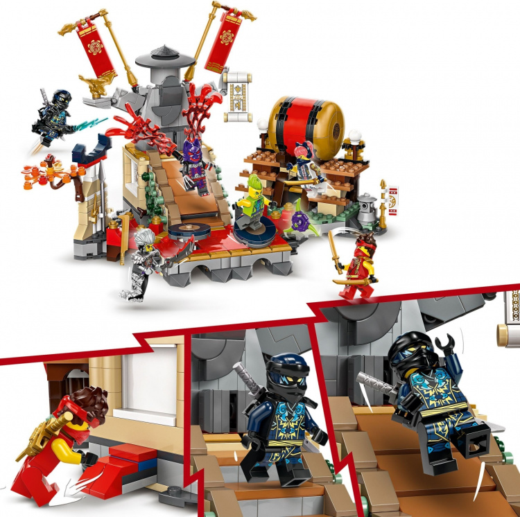 LEGO Ninjago 71818 - Toernooi gevechtsarena LEGO Ninjago 71818 - Toernooi gevechtsarena