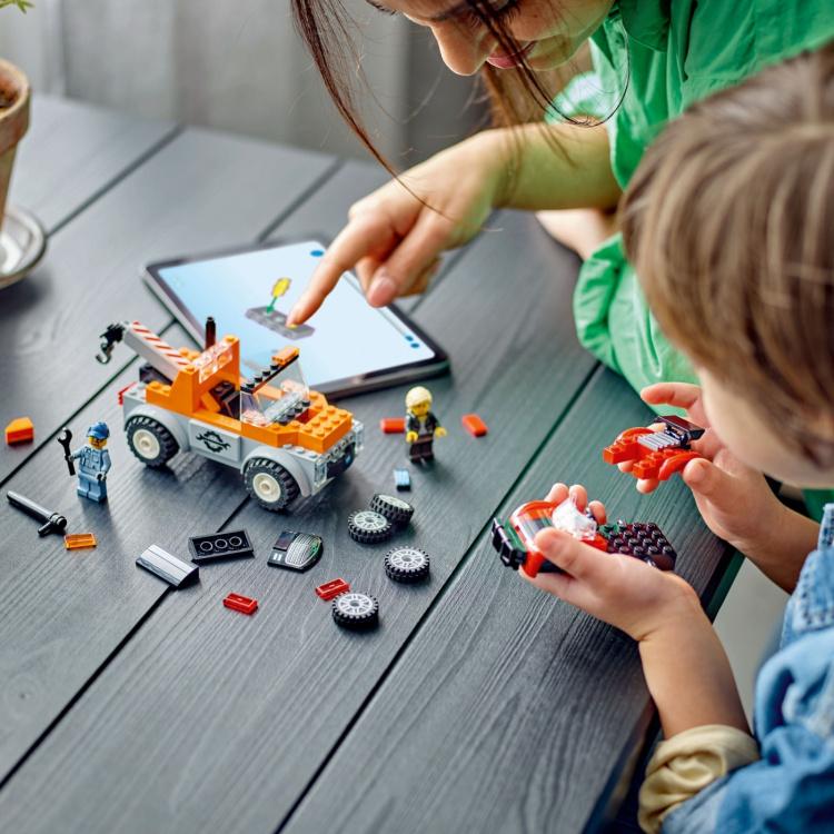 LEGO City Grote Voertuigen 60435 - Takelwagen en sportwagengarage LEGO City Grote Voertuigen 60435 - Takelwagen en sportwagengarage