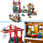 LEGO My City 60422 - Zeehaven en vrachtschip