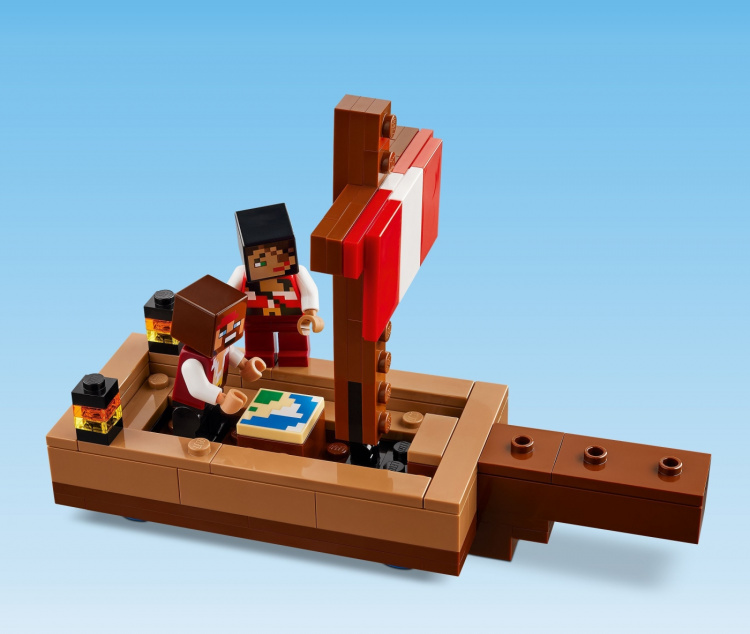 LEGO Minecraft 21259 - Reis van het piratenschip