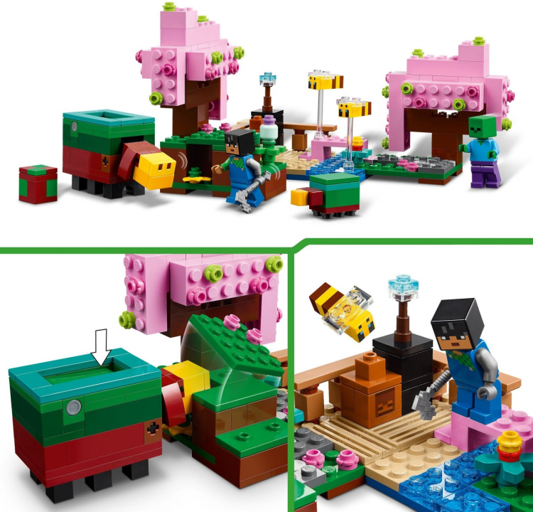 LEGO Minecraft 21260 - Bloeiende kersenboomgaard