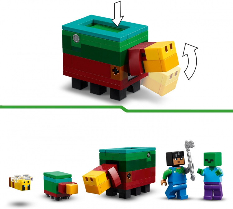 LEGO Minecraft 21260 - Bloeiende kersenboomgaard