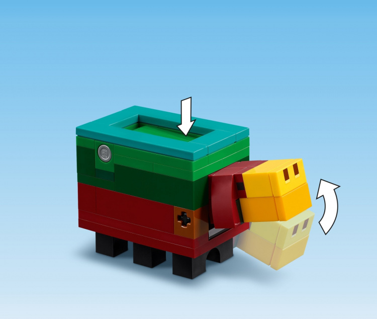 LEGO Minecraft 21260 - Bloeiende kersenboomgaard