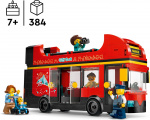 LEGO City Grote Voertuigen 60407 - Rode dubbeldekker toeristenbus