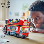 LEGO City Grote Voertuigen 60407 - Rode dubbeldekker toeristenbus