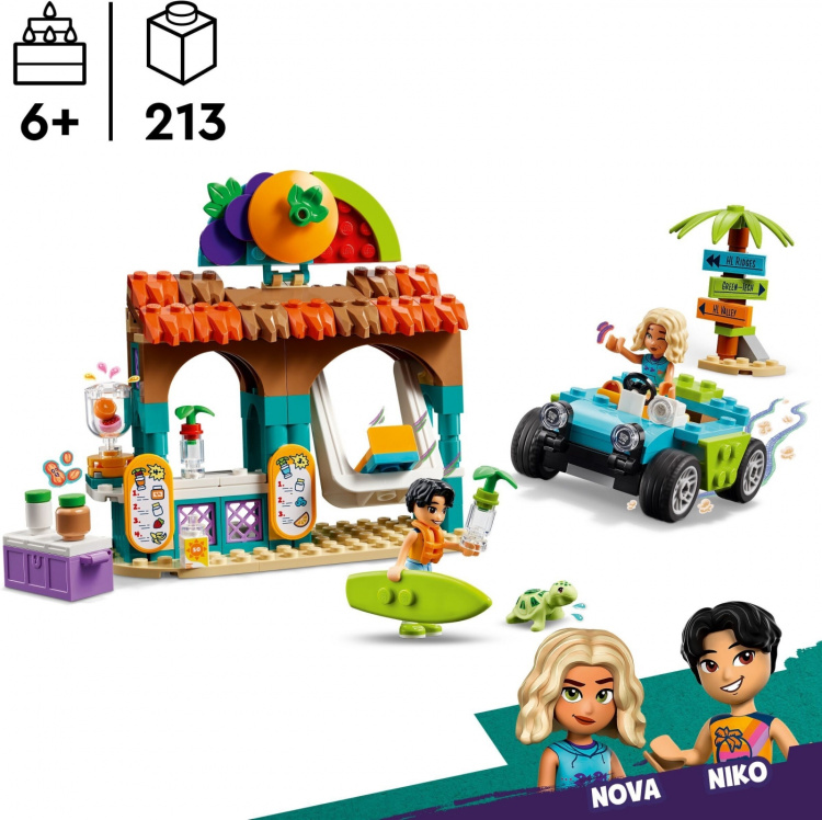 LEGO Friends 42625 - De strandhut met milkshake