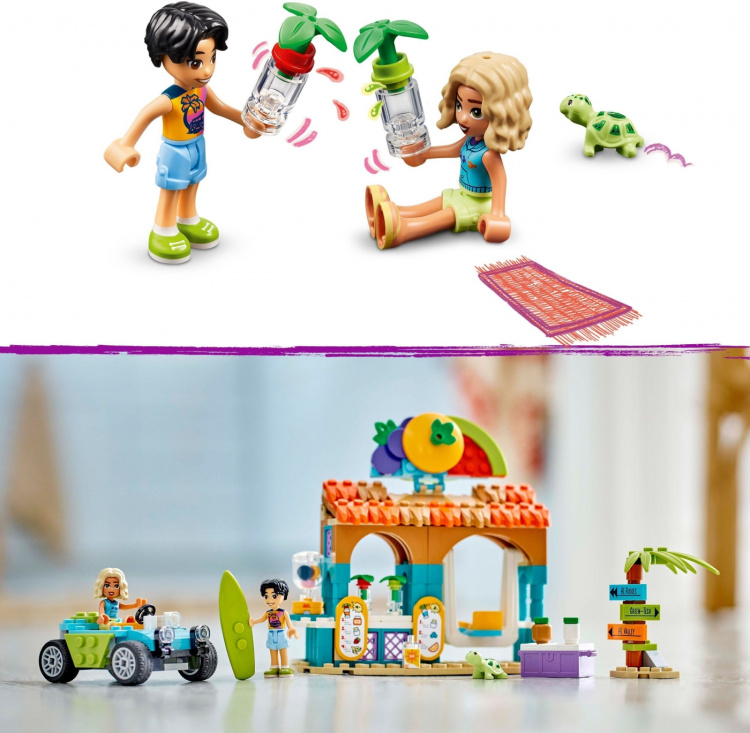 LEGO Friends 42625 - De strandhut met milkshake