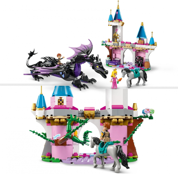 LEGO Disney Prinses 43240 - Duivel als draak