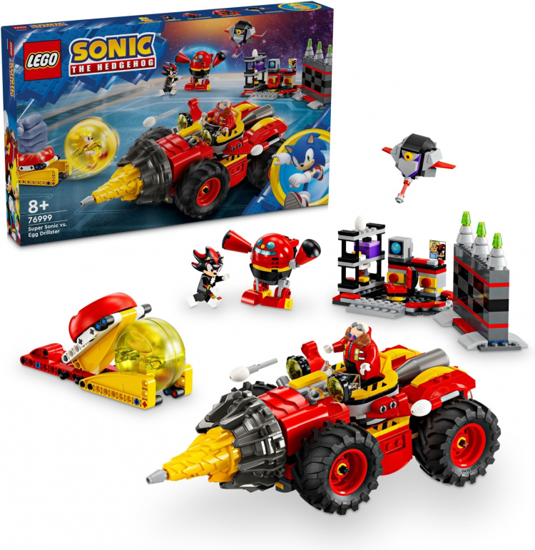 LEGO Sonic 76999 - Super Sonic vs. Egg Drillster