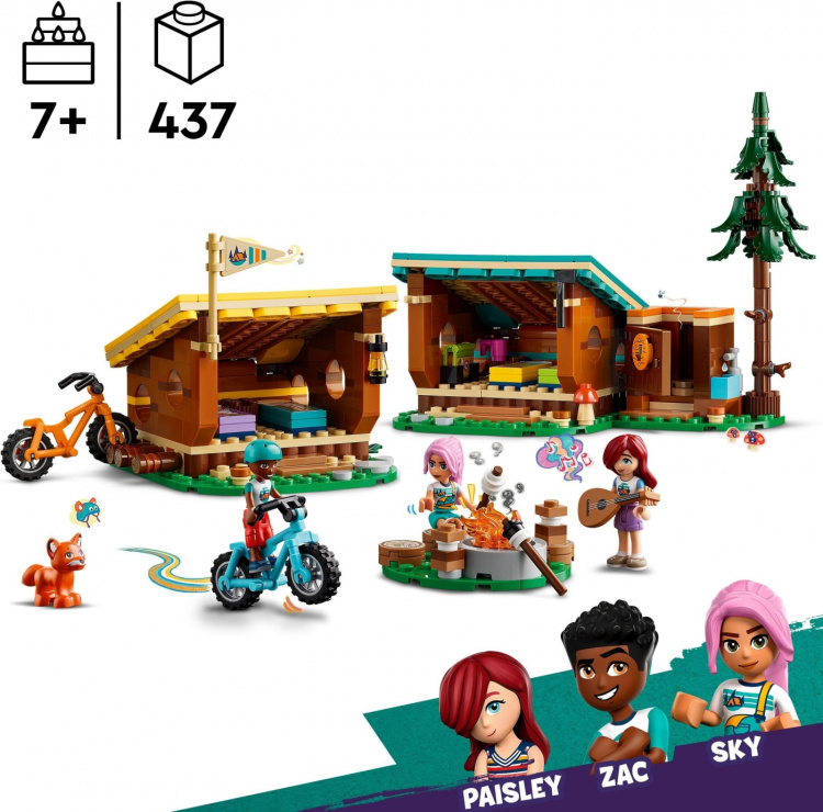 LEGO Friends 42624 - Avonturenkamp - Comfortabel Lavas