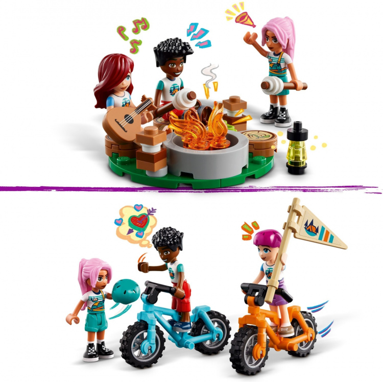 LEGO Friends 42624 - Avonturenkamp - Comfortabel Lavas
