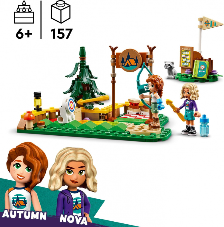 LEGO Friends 42622 - Avonturenkamp boogschietbaan