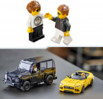 LEGO Speed Champions 76924 - Mercedes-AMG G 63 en Mercedes-AMG SL 63