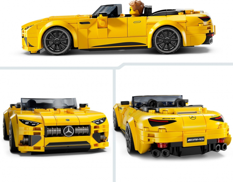 LEGO Speed Champions 76924 - Mercedes-AMG G 63 en Mercedes-AMG SL 63