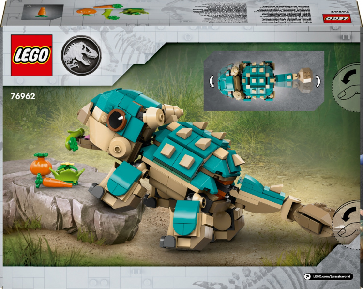 LEGO Jurassic World 76962 - Bultje: Ankylosaurus