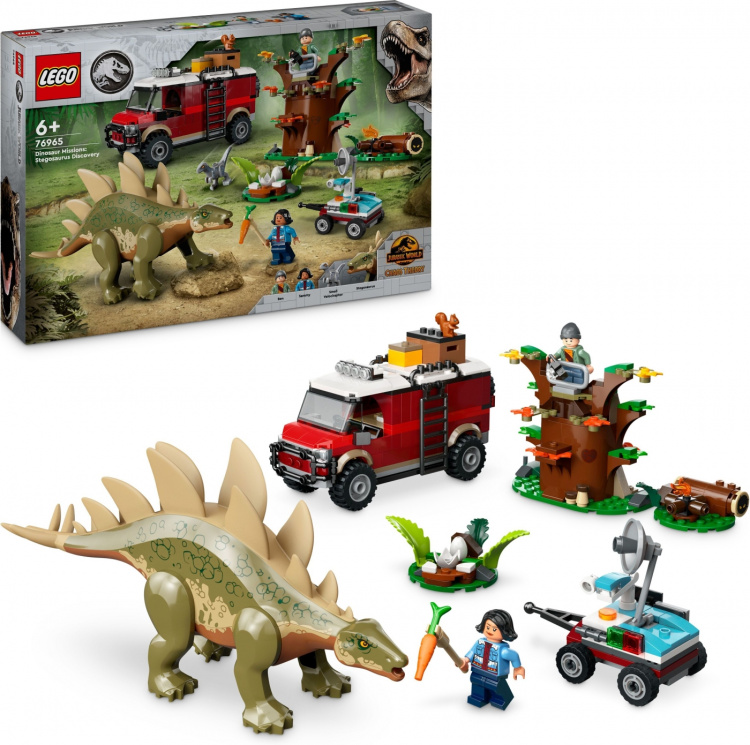 LEGO Jurassic World 76965 - Dinosaurus Operatie: Stegosaurus