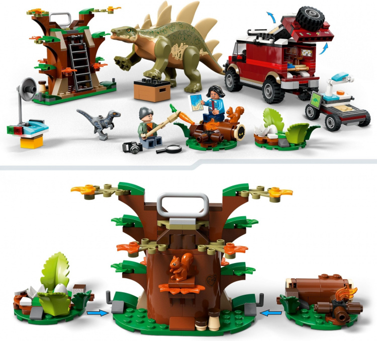 LEGO Jurassic World 76965 - Dinosaurus Operatie: Stegosaurus