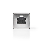 Nedis Netwerkkoppeling | CAT5e / CAT6 | Afgeschermd | RJ45 Female | RJ45 Female | Recht | Metaal | Doos