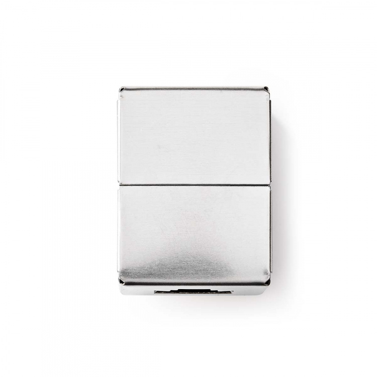 Nedis Netwerkkoppeling | CAT5e / CAT6 | Afgeschermd | RJ45 Female | RJ45 Female | Recht | Metaal | Doos