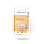 Nedis RJ45-Connector | Male | Stranded STP CAT5 | Recht | Verguld | 10 Stuks | Polycarbonate | Transparant | Doos