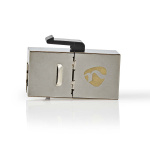 Nedis Netwerkkoppeling | CAT6a / CAT7 | Afgeschermd | RJ45 Female | RJ45 Female | Recht | Metaal | Doos Nedis Netwerkkoppeling | CAT6a / CAT7 | Afgeschermd | RJ45 Female | RJ45 Female | Recht | Metaal | Doos