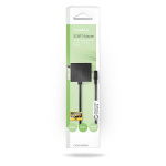 Nedis SCART-Kabel | SCART Male | SCART Female / 3,5 mm Female | Vernikkeld | 480p | 0.20 m | Rond | PVC | Zwart | Doos