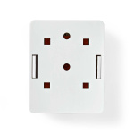 Nedis Netwerk Wanddoos | Opbouwmontage | 1 poort(en) | STP CAT6 | Recht | Female | Goud Verguld | PVC | Wit | Doos Nedis Netwerk Wanddoos | Opbouwmontage | 1 poort(en) | STP CAT6 | Recht | Female | Goud Verguld | PVC | Wit | Doos