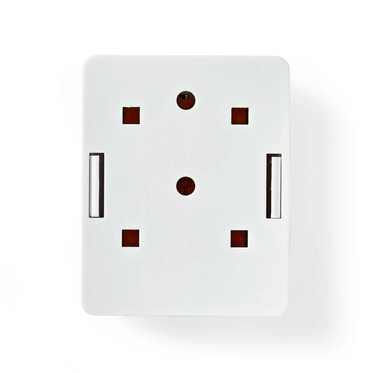 Nedis Netwerk Wanddoos | Opbouwmontage | 1 poort(en) | STP CAT6 | Recht | Female | Goud Verguld | PVC | Wit | Doos Nedis Netwerk Wanddoos | Opbouwmontage | 1 poort(en) | STP CAT6 | Recht | Female | Goud Verguld | PVC | Wit | Doos