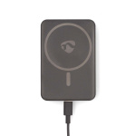 Nedis Powerbank | 5000 mAh | Draadloos opladen | 1.67 / 2.22 / 3.0 A | Outputs: 1 | Output: 1x USB-C™ | Inputs: 1x USB-C™ | PD3.0 20W | Lithium-Polymeer Nedis Powerbank | 5000 mAh | Draadloos opladen | 1.67 / 2.22 / 3.0 A | Outputs: 1 | Output: 1x USB-C™ | Inputs: 1x USB-C™ | PD3.0 20W | Lithium-Polymeer