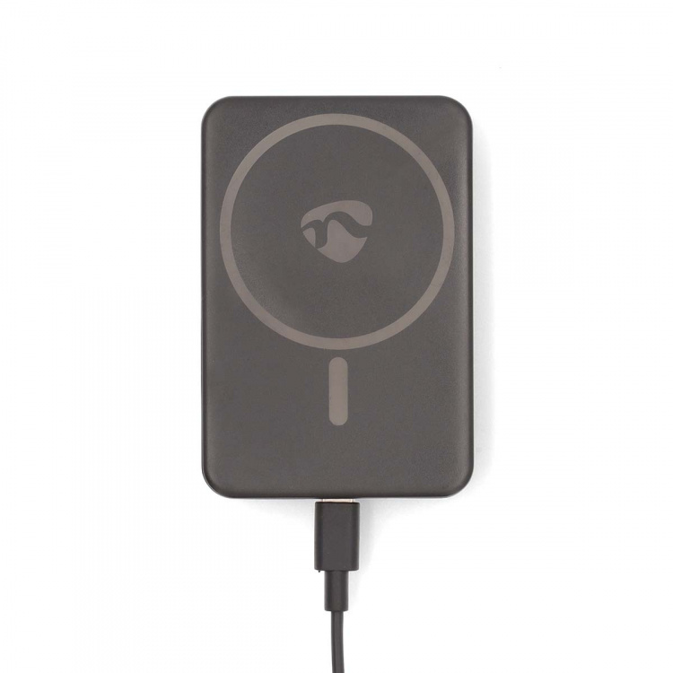 Nedis Powerbank | 5000 mAh | Draadloos opladen | 1.67 / 2.22 / 3.0 A | Outputs: 1 | Output: 1x USB-C™ | Inputs: 1x USB-C™ | PD3.0 20W | Lithium-Polymeer Nedis Powerbank | 5000 mAh | Draadloos opladen | 1.67 / 2.22 / 3.0 A | Outputs: 1 | Output: 1x USB-C™ | Inputs: 1x USB-C™ | PD3.0 20W | Lithium-Polymeer