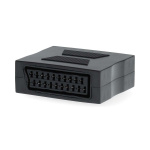 Nedis SCART-Adapter | SCART Female | SCART Female | Vernikkeld | Recht | ABS | Zwart | 1 Stuks | Doos Nedis SCART-Adapter | SCART Female | SCART Female | Vernikkeld | Recht | ABS | Zwart | 1 Stuks | Doos