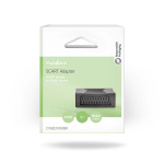 Nedis SCART-Adapter | SCART Female | SCART Female | Vernikkeld | Recht | ABS | Zwart | 1 Stuks | Doos Nedis SCART-Adapter | SCART Female | SCART Female | Vernikkeld | Recht | ABS | Zwart | 1 Stuks | Doos
