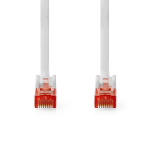 Nedis CAT6 Netwerkkabel | RJ45 Male | RJ45 Male | U/UTP | 1.50 m | Rond | PVC | Wit | Label Nedis CAT6 Netwerkkabel | RJ45 Male | RJ45 Male | U/UTP | 1.50 m | Rond | PVC | Wit | Label