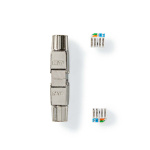 Nedis Netwerkkoppeling | CAT7 | Afgeschermd | RJ45 Female | RJ45 Female | Recht | Metaal | Doos Nedis Netwerkkoppeling | CAT7 | Afgeschermd | RJ45 Female | RJ45 Female | Recht | Metaal | Doos