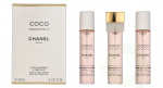 Chanel Coco Mademoiselle Giftset 60 ml 3x Edt Spray Refill 20Ml - Twist and Spray - Purse Spray
