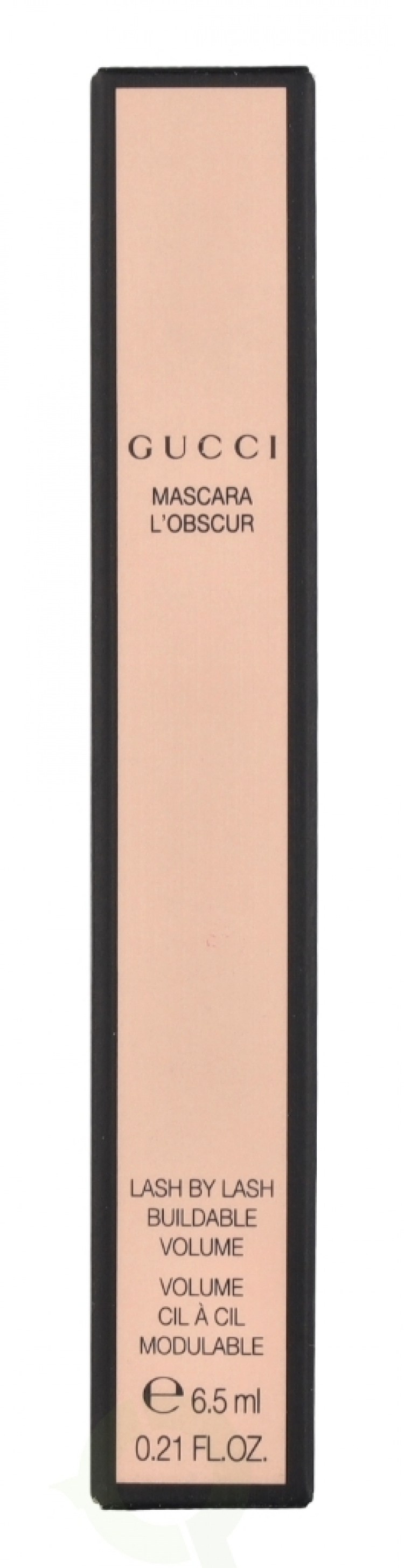 Gucci L\'Obscur Lash By Lash Buildable Volume Mascara 6.5 ml #01 Eve Black