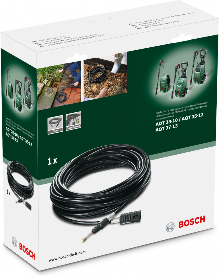 Bosch Aquatak leidingreiniger, 10 m