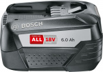 Bosch 18 V Li-ion-accu, 6,0 Ah Bosch 18 V Li-ion-accu, 6,0 Ah