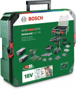 Bosch UniversalDrill 18V + SystemBox 241 accuschroefboormachine + accessoireset