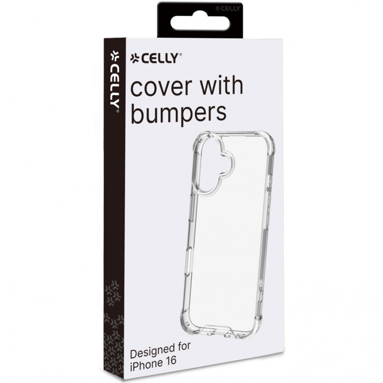 Celly Armor Stöttåligt skal iPhone 16 Transparent Celly Armor Stöttåligt skal iPhone 16 Transparent