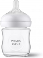 Philips Avent SCY930/01 Natural Response glazen babyfles, 120 ml