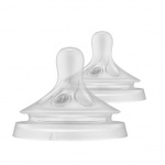 Philips Avent SCY964/02 Natural Response-fleszuigslang, flow 4, 3 maanden+, verpakking van 2 stuks