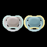 Philips Avent SCF349/01 Ultra Air spenen 18 maanden+, 2 stuks, beige