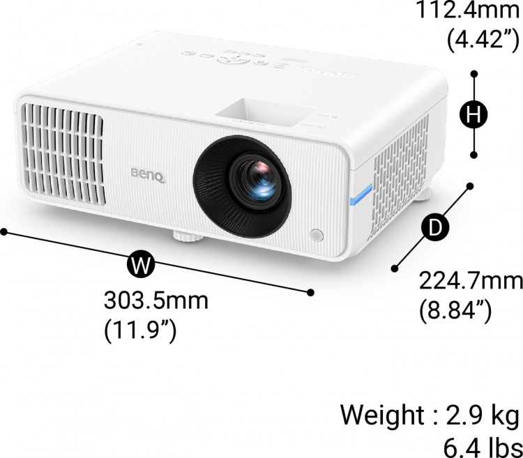 BenQ LH650 DLP-laserprojector BenQ LH650 DLP-laserprojector