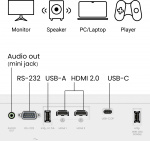 BenQ LH650 DLP-laserprojector BenQ LH650 DLP-laserprojector