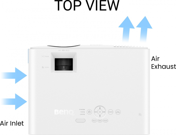 BenQ LH650 DLP-laserprojector BenQ LH650 DLP-laserprojector
