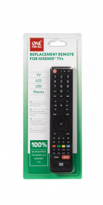One for All URC 1916 Remote control replacement Hisense