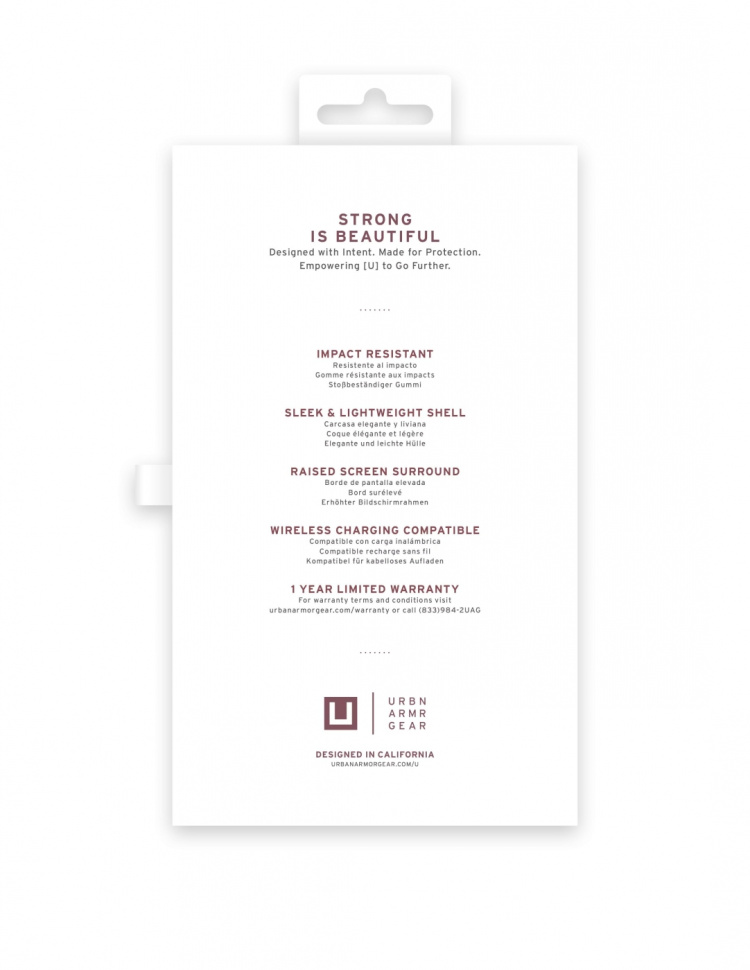 U by UAG iPhone 12/12 Pro U Lucent Orange