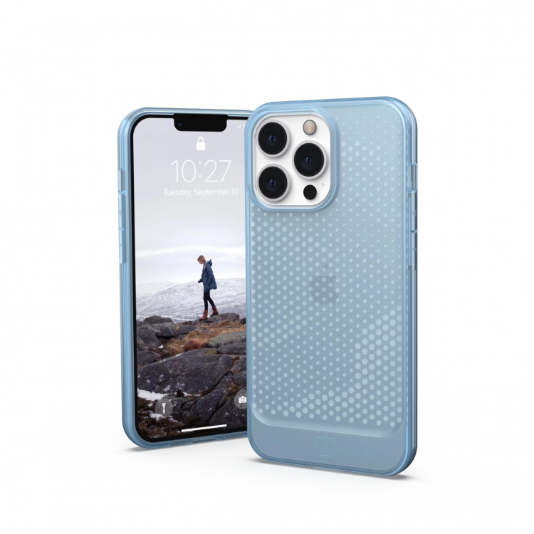 U by UAG iPhone 13 Pro U Lucent Cover, Cerulean
